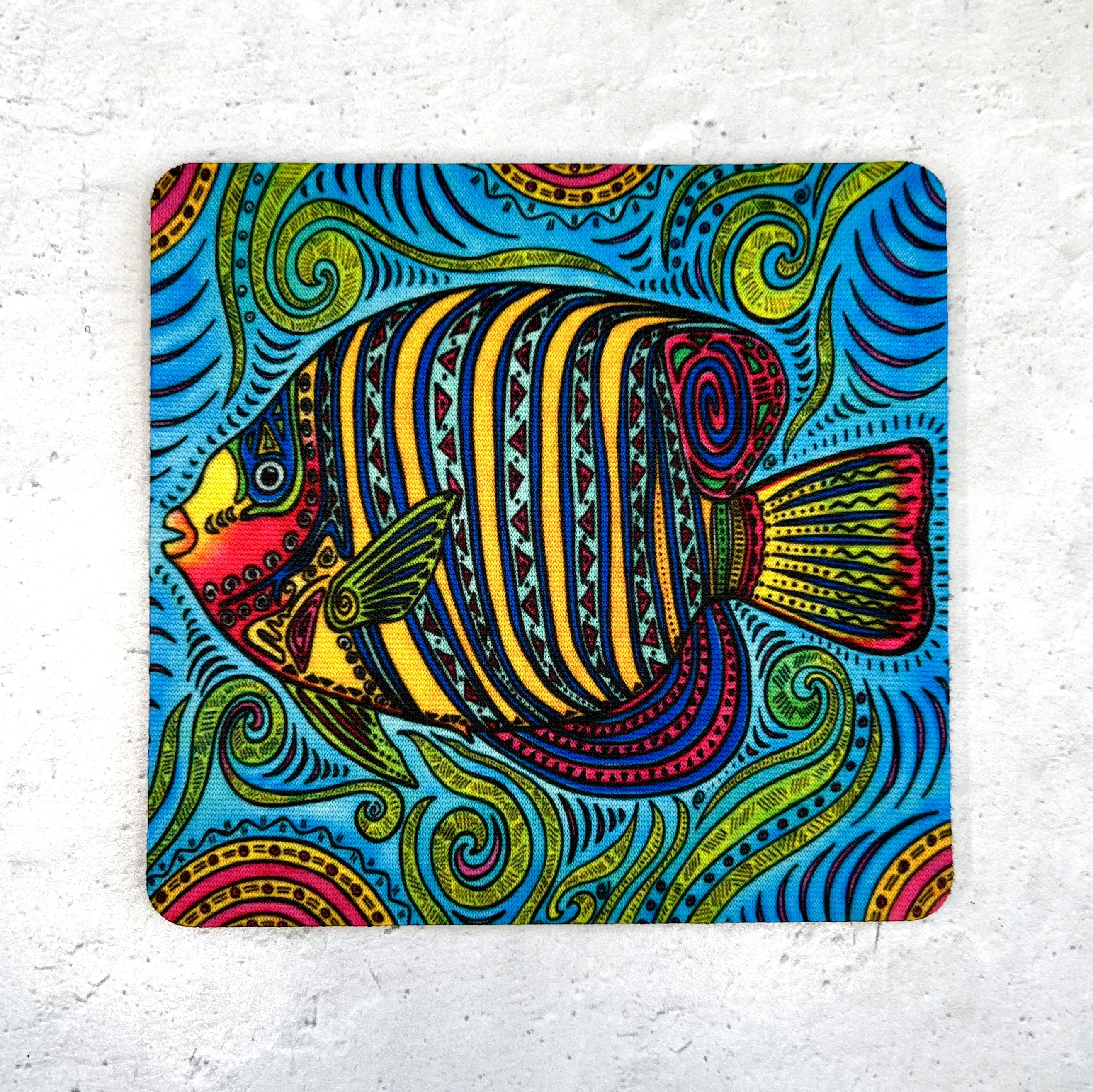 Angelfish Coaster