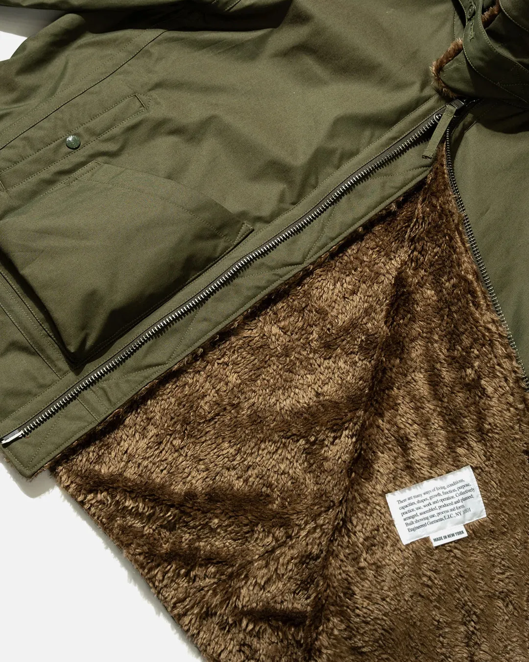 B3 Jacket - Olive CP Weather Poplin