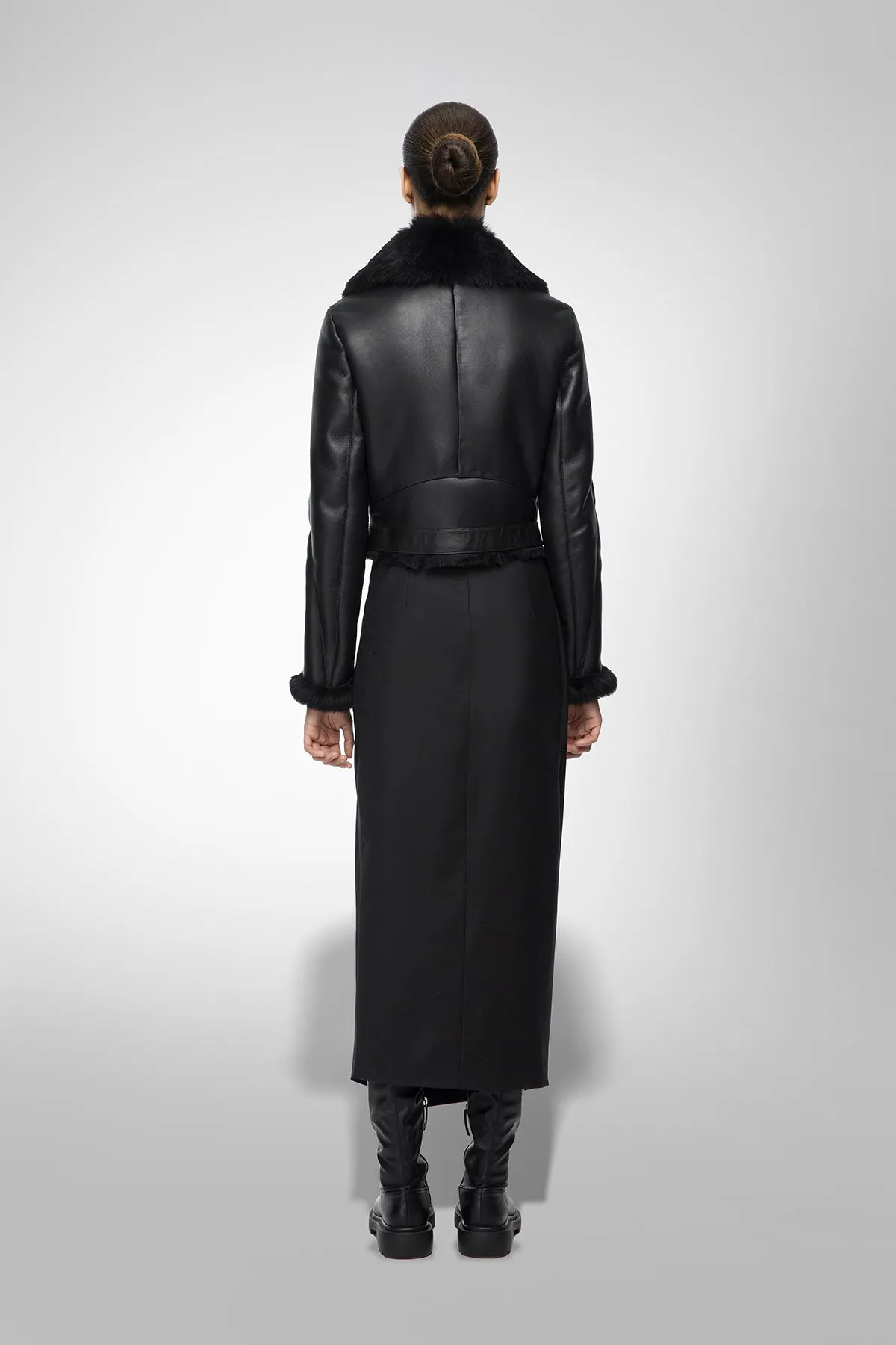 Black Shearling Jacket