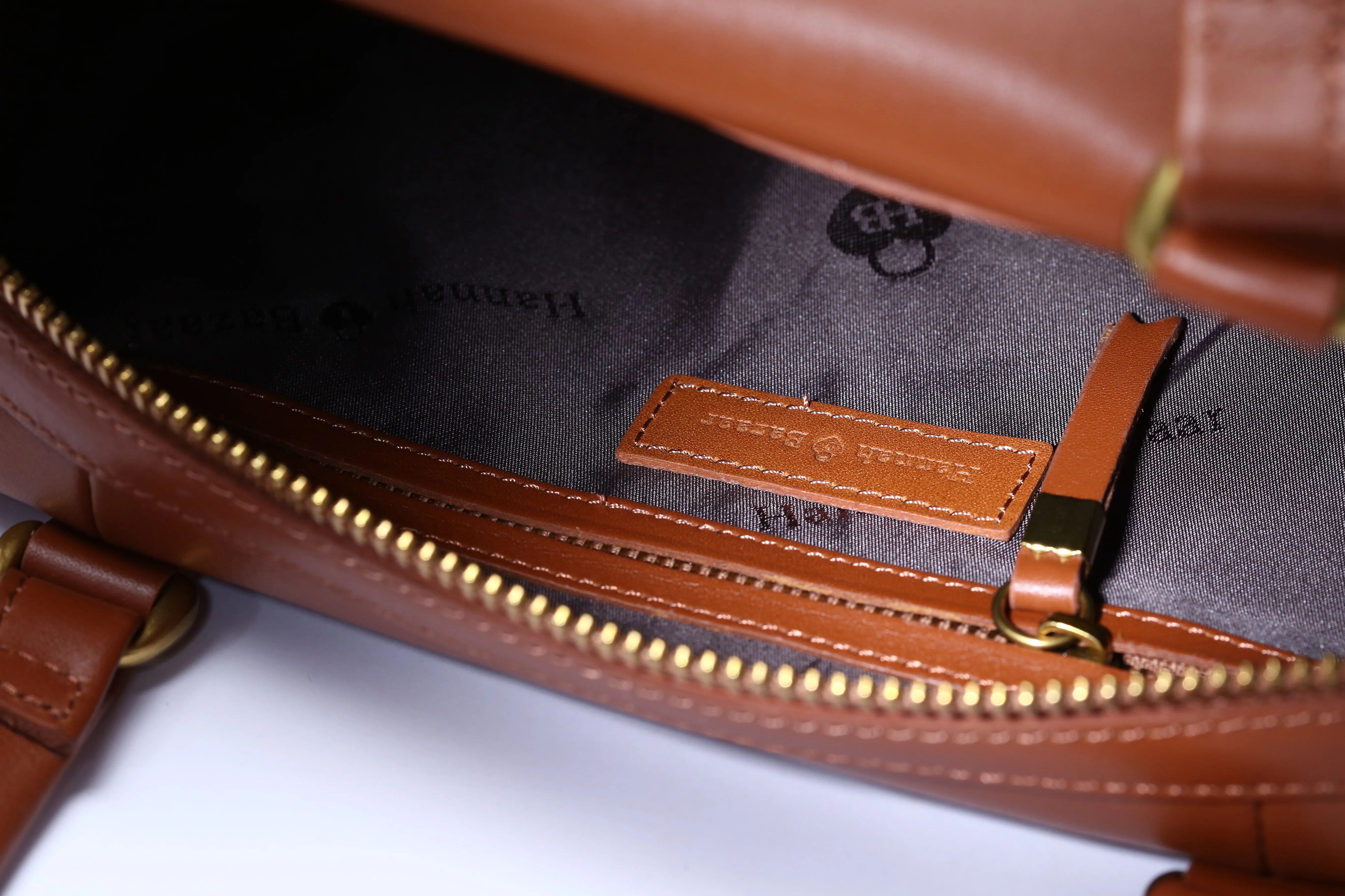 Brown Soft Leather Large Travel Bag