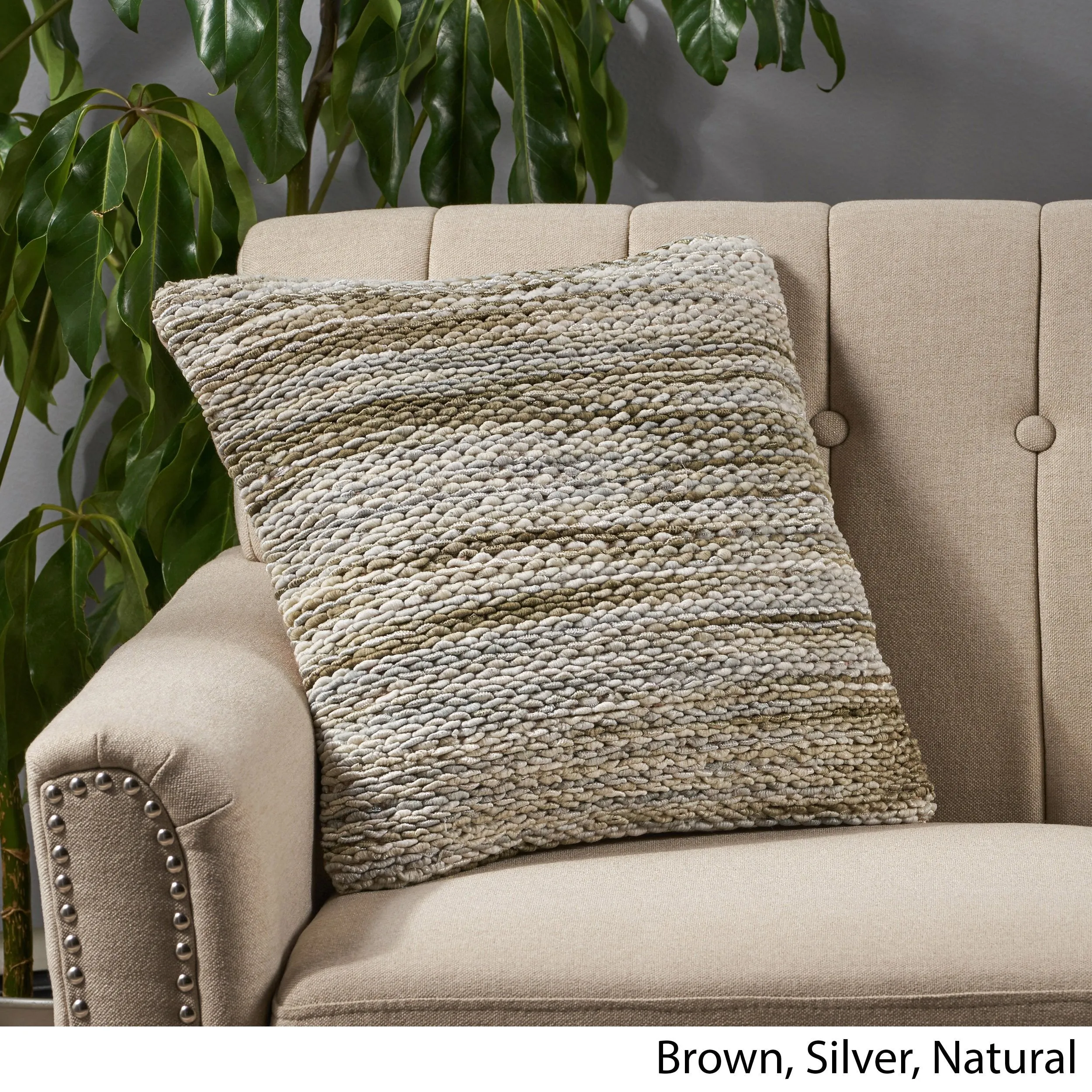 Chris Boho Fabric Throw Pillow