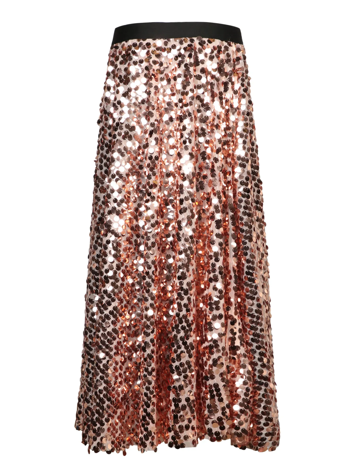 Copper Sequin Skirt