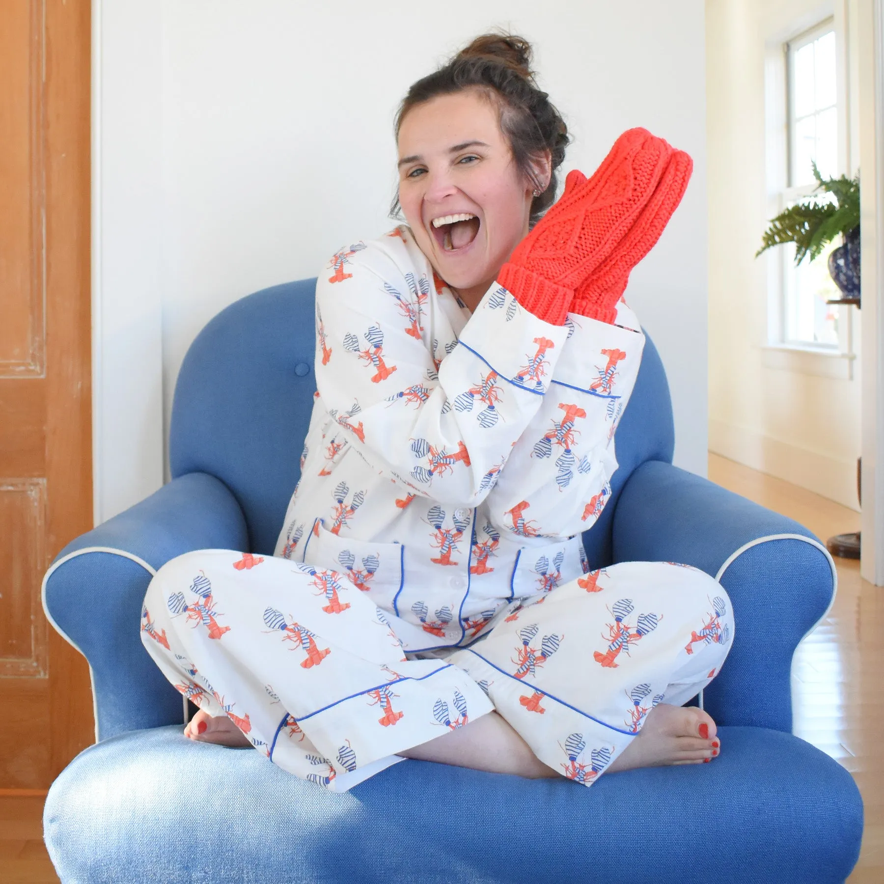 Cozy Lobster Pajama Set