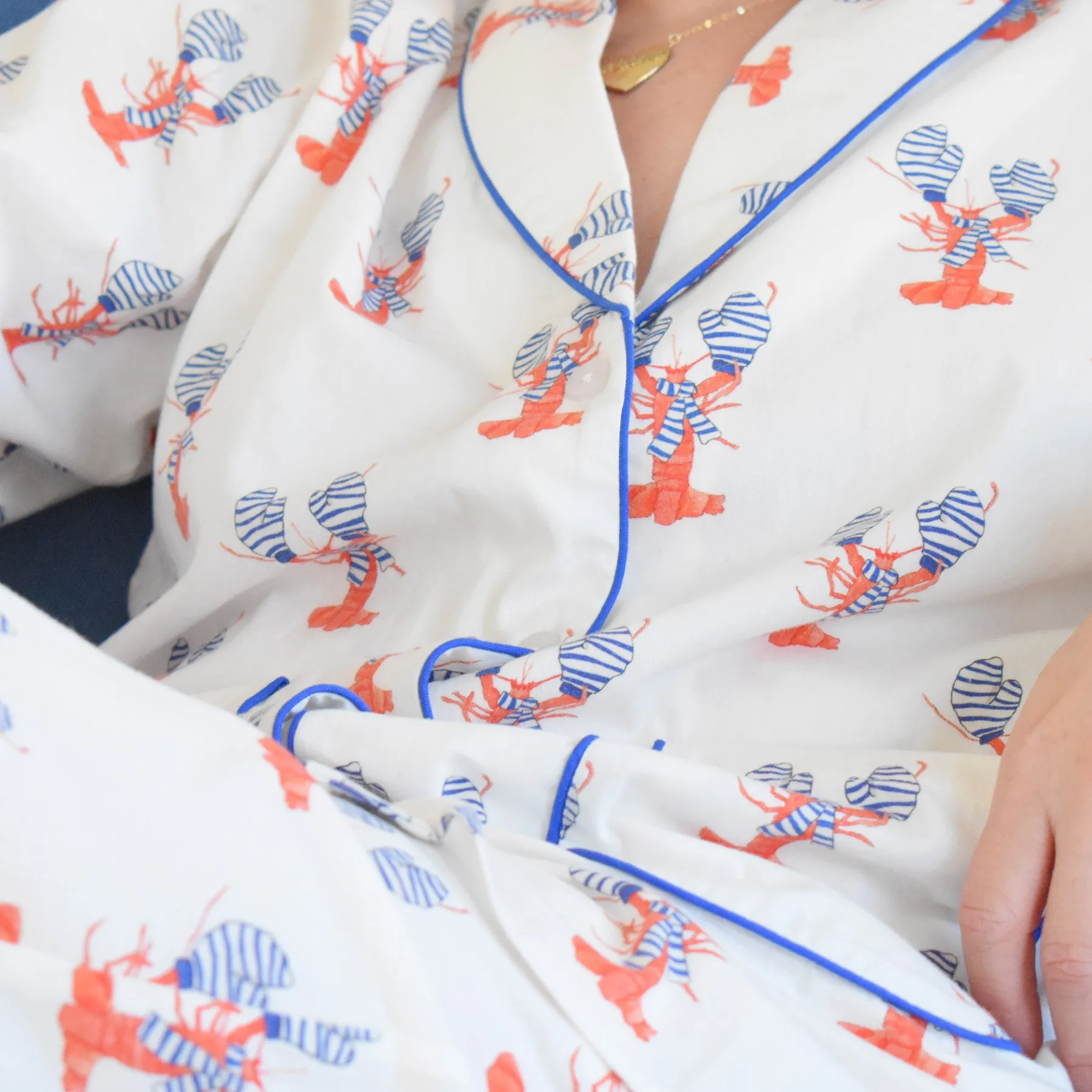 Cozy Lobster Pajama Set