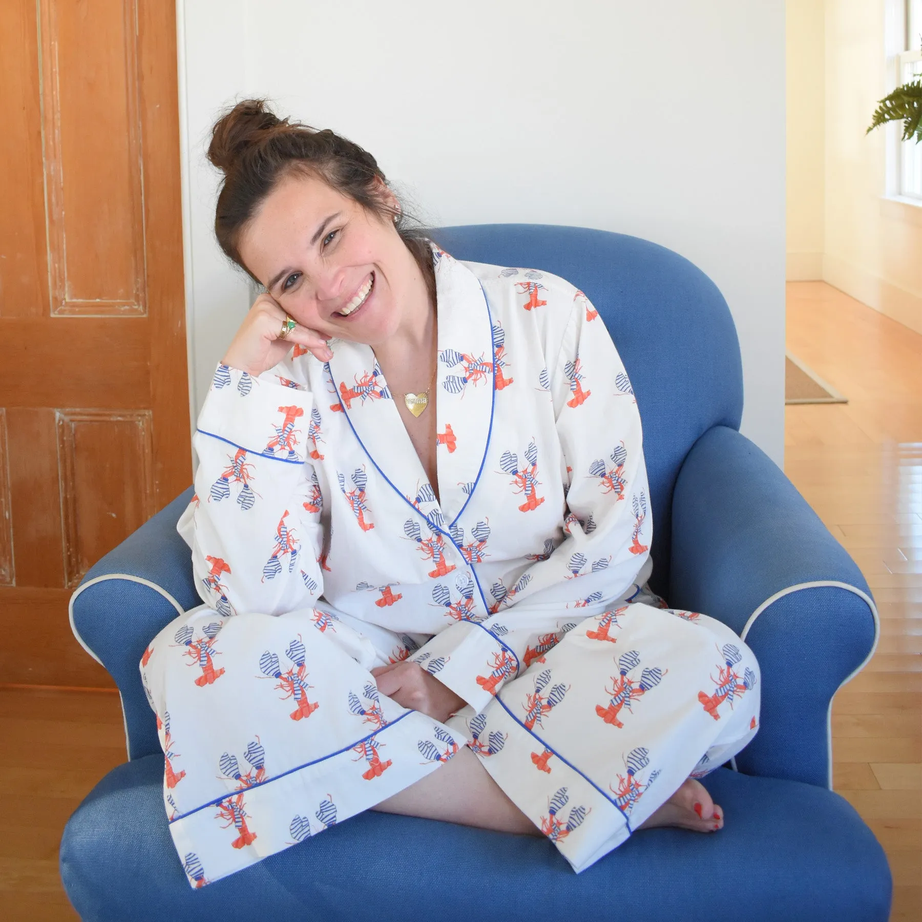 Cozy Lobster Pajama Set