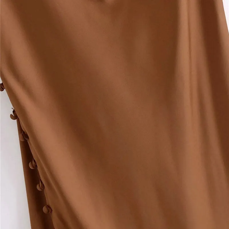 COZY MIDI CAMISOLE DRESS