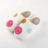 Cozy Smiley Face Slippers