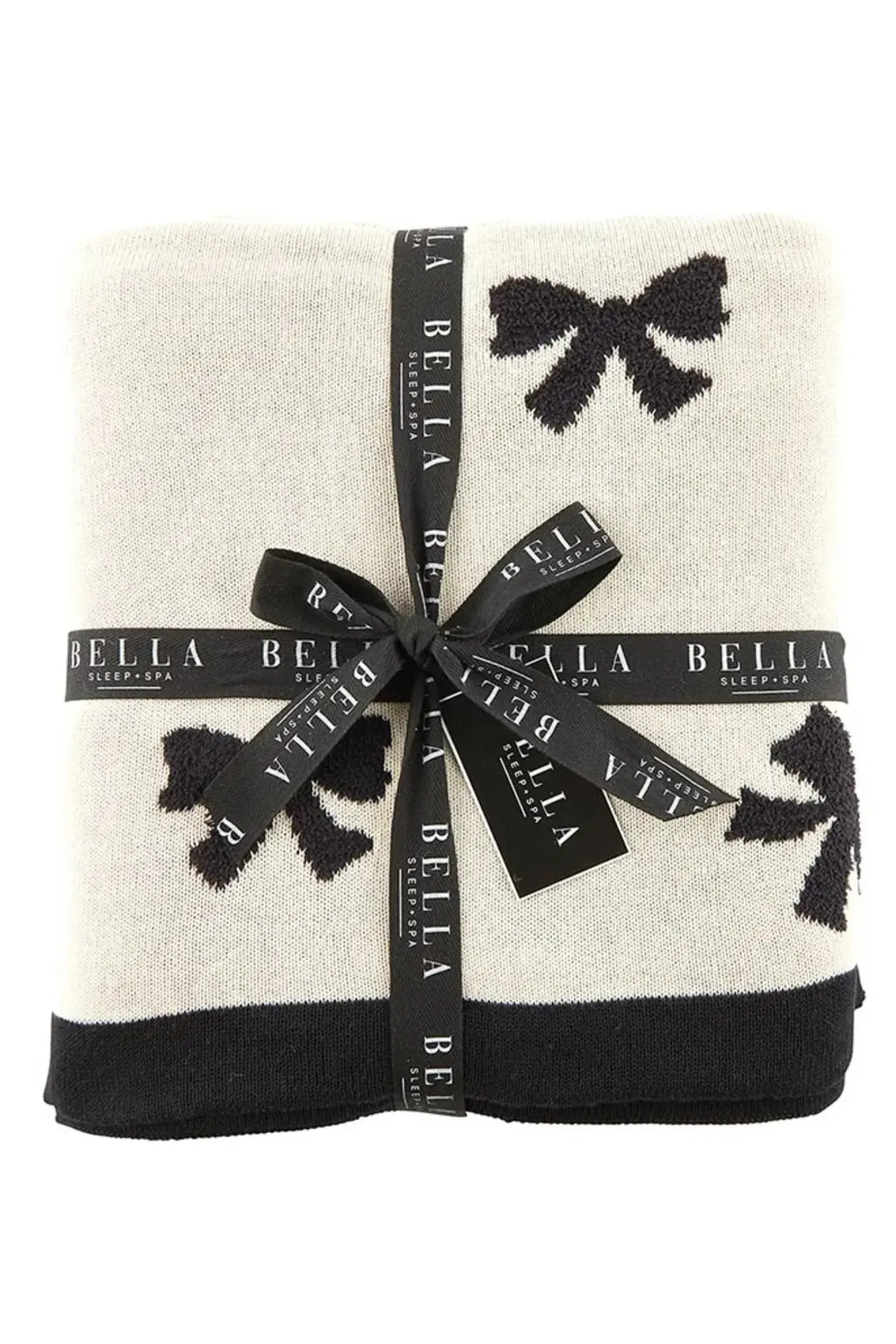 Cozy Throw Bow Blanket