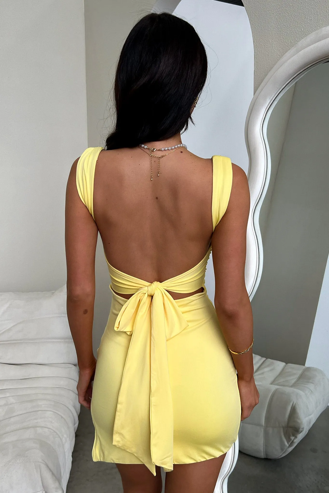 Deanna Dress - Yellow