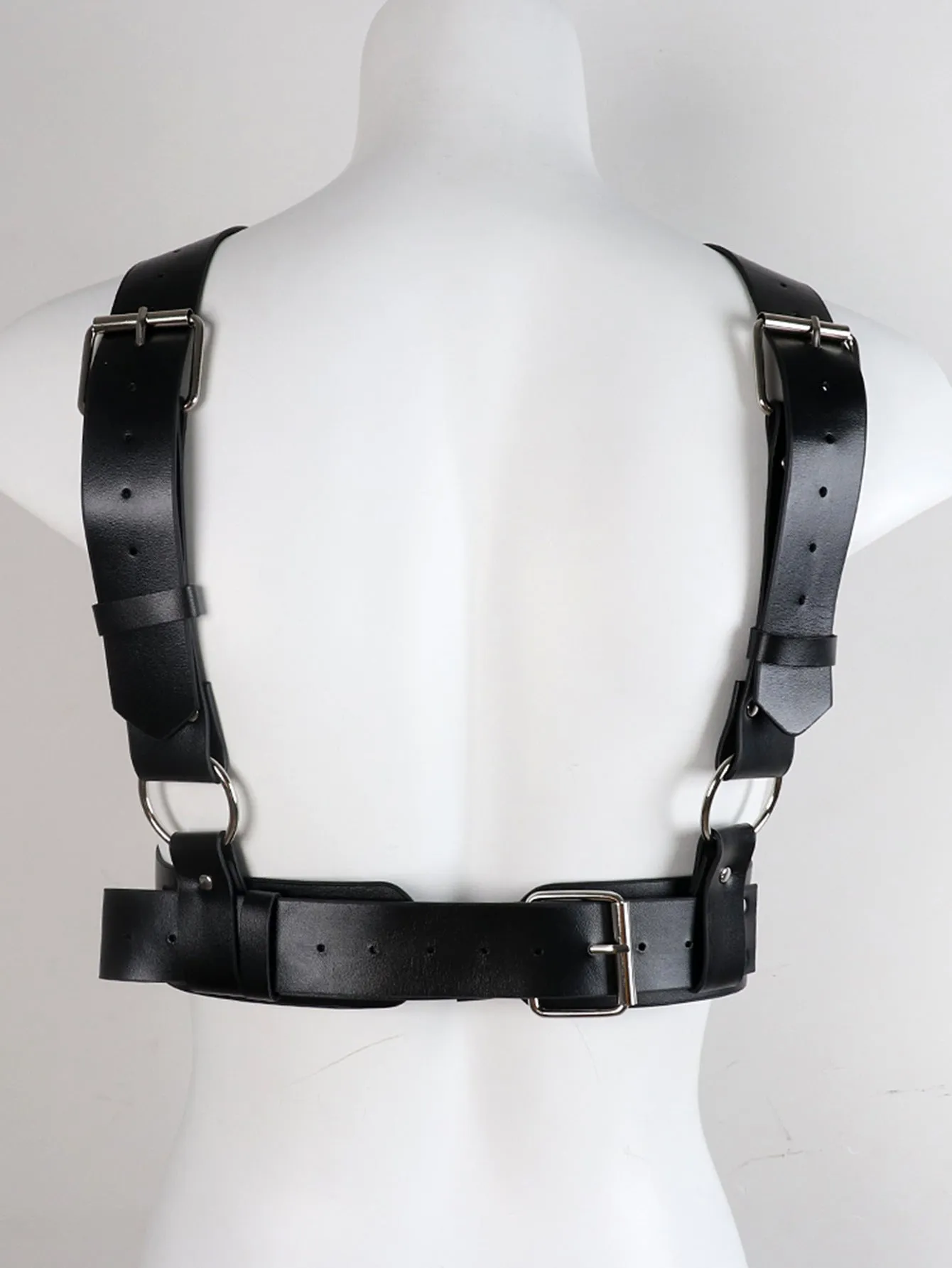 Eco Leather Two-Piece Harness Set