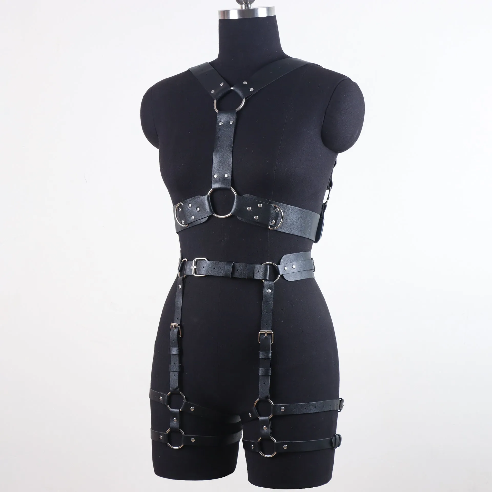 Eco Leather Two-Piece Harness Set