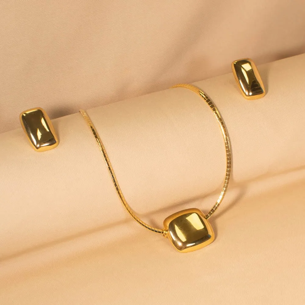 Gold Rush Necklace Set - Edgy Collection