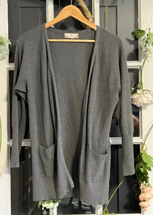 Grey Thermal Cardi L