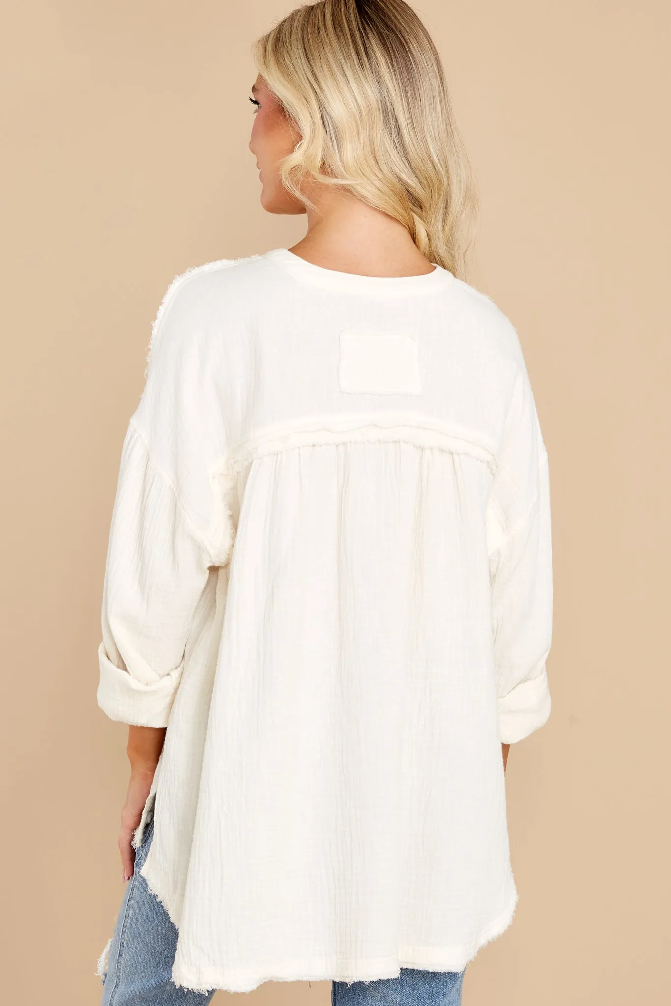 Lasting Feeling Ivory Top