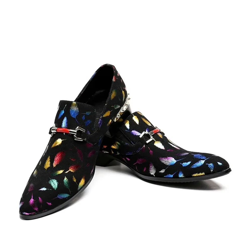 Mens Slip On 3CM Heel Casual Loafer