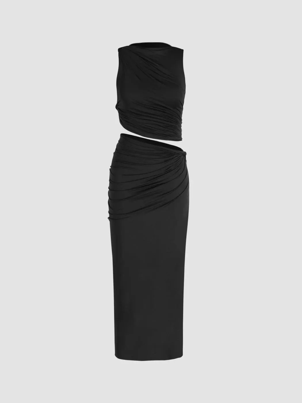 Sleeveless Top Irregular Skirt Two-piece Set