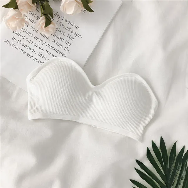 Top Color Invisible Shoulder Strap Bra