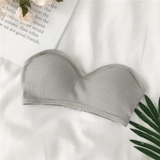 Top Color Invisible Shoulder Strap Bra